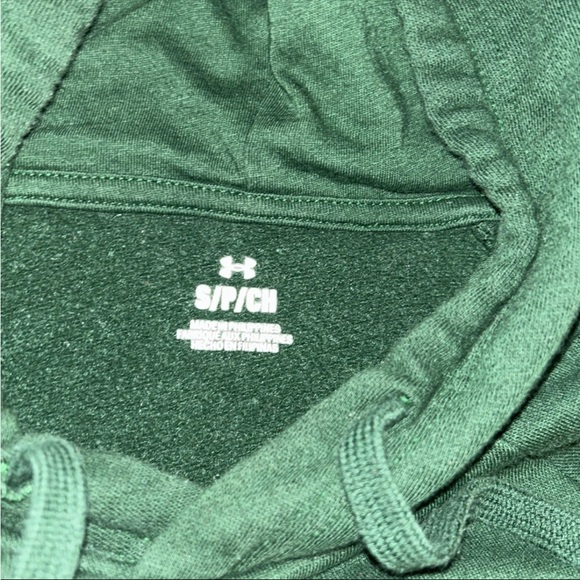 UAB Blazers Under Armour Green Mens ColdGear Hoodie Small - Picture 3 of 4